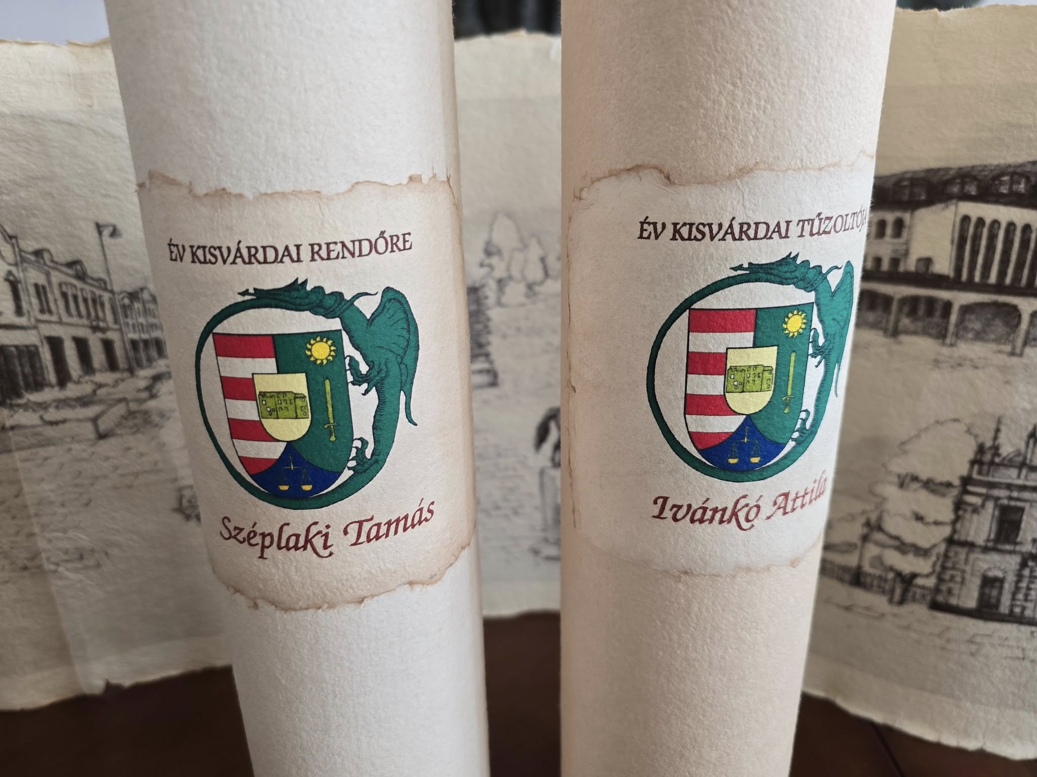 A rendvédelmi szervek idei kitüntetettjei