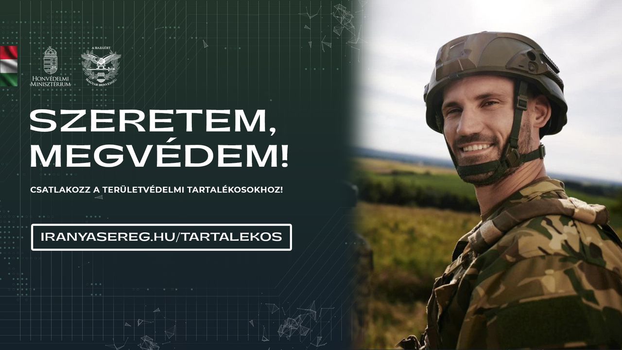 Csatlakozz a területvédelmi tartalékosokhoz!
