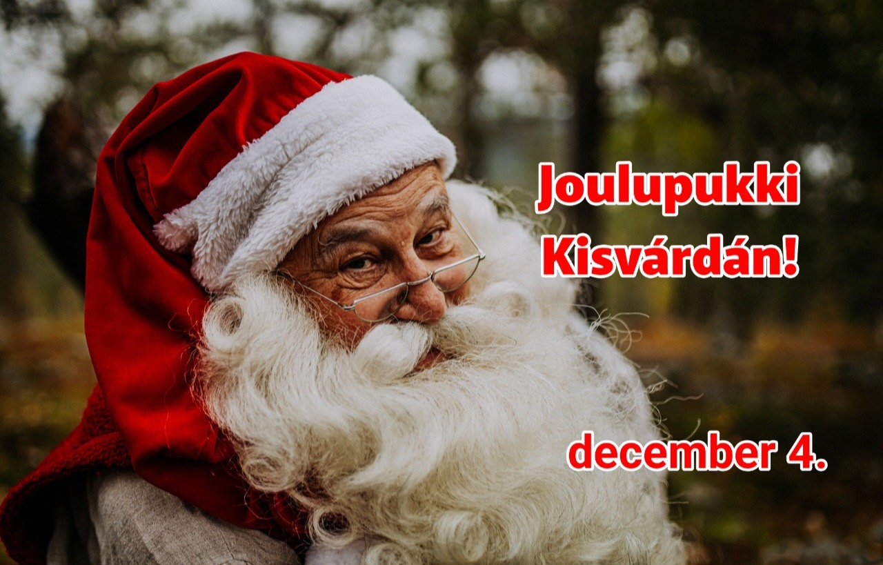 FONTOS KÖZLEMÉNY – Joulupukki kisvárdai látogatásához!