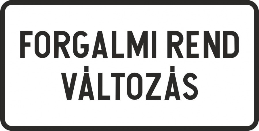 FORGALMI REND VÁLTOZÁS lesz Kisvárdán december 4-én!