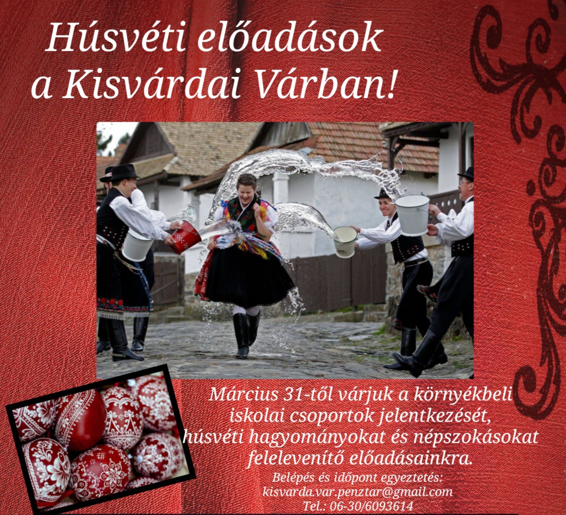 Húsvéti élmény-előadások a Kisvárdai Várban!