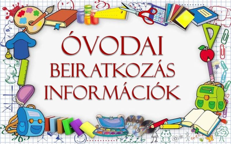 Közlemény a 2026./2027. nevelési évre történő óvodai beiratkozás rendjéről