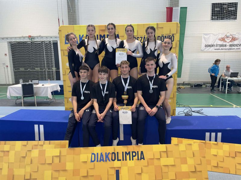 Újabb kimagasló refis eredmények a Diákolimpián