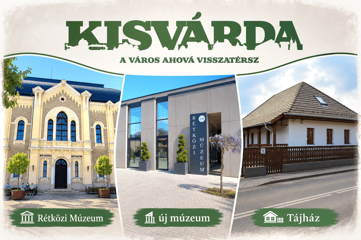Három helyszín, három különböző élmény – nyáron is!