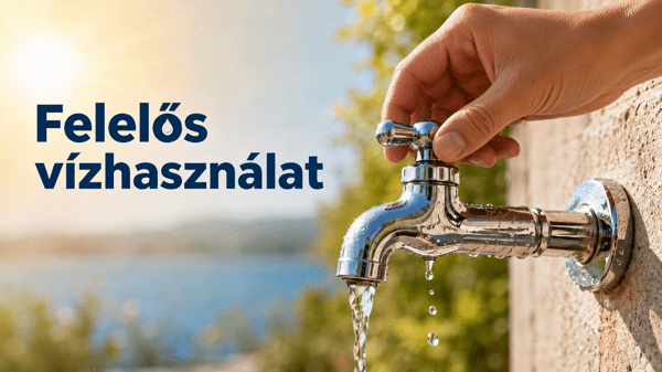 A NYÍRSÉGVÍZ ZRT. lakossági tájékoztatója a felelős vízhasználatról