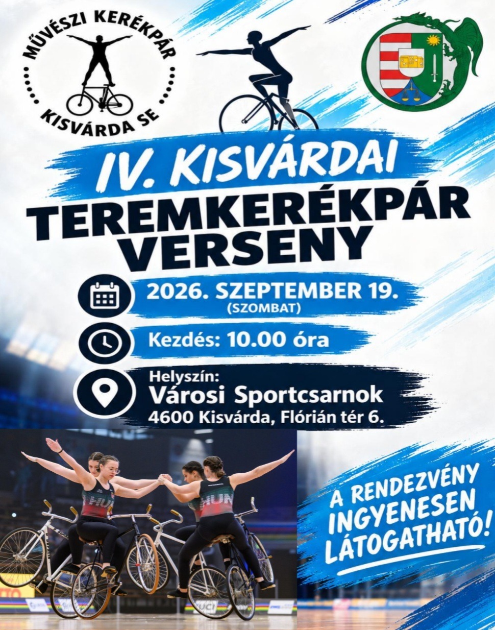 IV. Kisvárdai Teremkerékpár Verseny