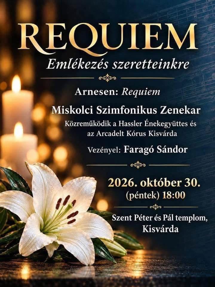 Requiem – különleges koncert a templomban!