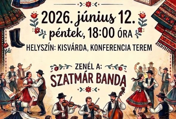 Táncház a Kisvárda Néptáncegyüttes szervezésében