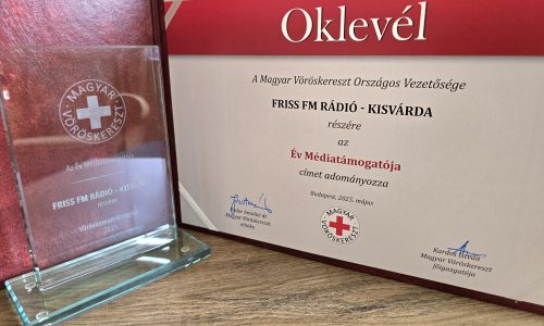 Országos elismerésben részesült a Friss Fm rádió