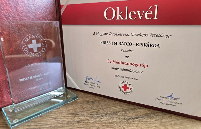 Országos elismerésben részesült a Friss Fm rádió