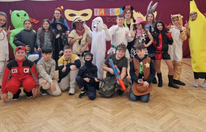 Farsangi forgatag az alsó tagozaton
