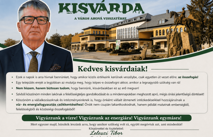 Csak egyetlen út vezet előre: az összefogás!