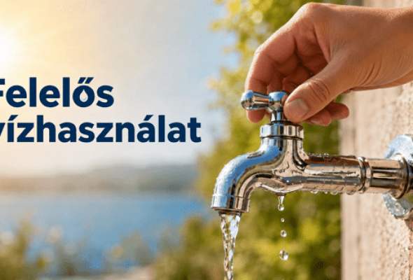 A NYÍRSÉGVÍZ ZRT. lakossági tájékoztatója a felelős vízhasználatról