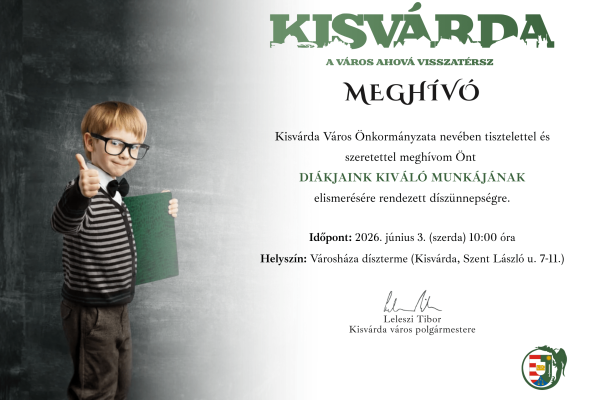Díszünnepség és díjátadás a 2025/26-os tanév kiváló diákjainak