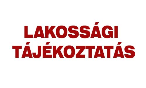 Lakossági tájékoztató – vasúti útátjáró ideiglenes lezárásáról