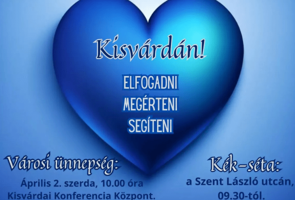 Egy nap az autizmusért, itthon, Kisvárdán!
