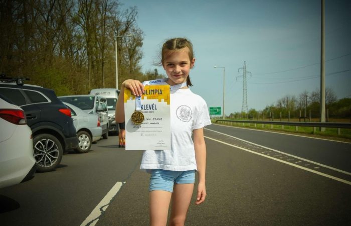 Országos bajnok a 9 éves Panna!