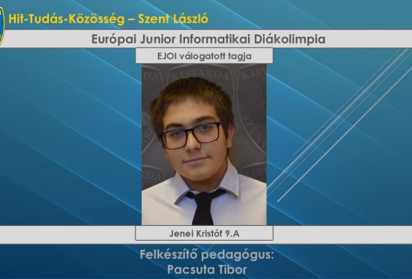 Szent László-s diák a nemzeti válogatottban
