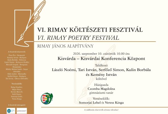 VI. Rimay Költészeti Fesztivál