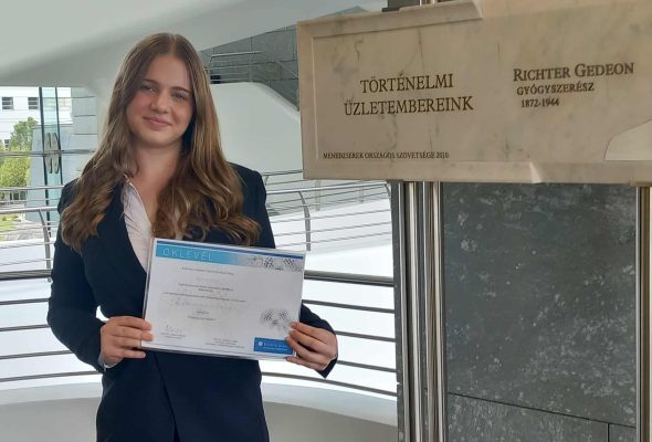 Talentum ösztöndíjas a kisvárdai besis diák