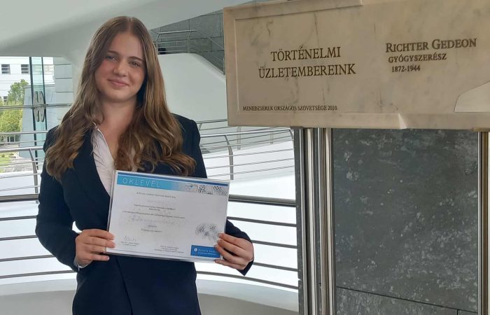 Talentum ösztöndíjas a kisvárdai besis diák