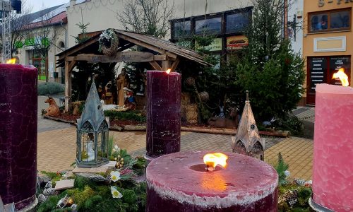 Városi gyertyagyújtás advent első vasárnapján