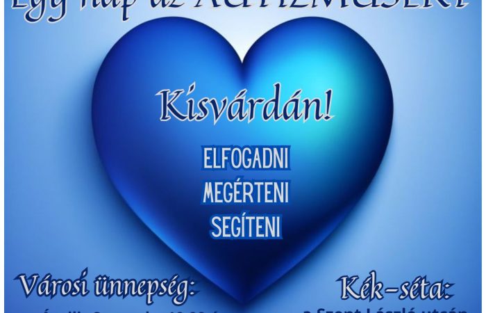 Egy nap az autizmusért, itthon, Kisvárdán!