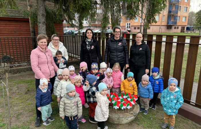 Bölcsisek piros-fehér-zöldje