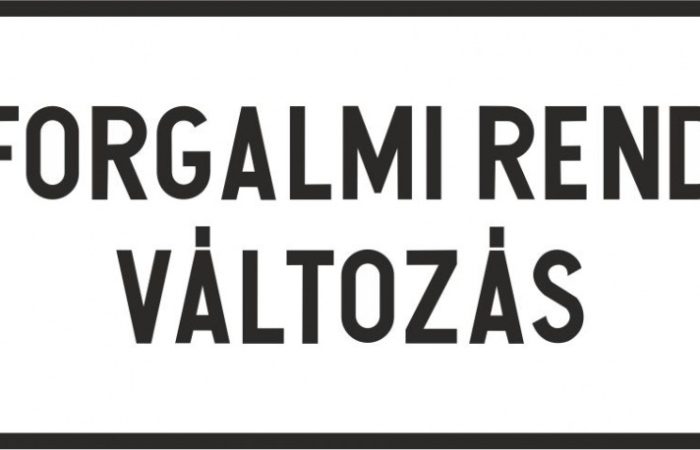 FORGALMI REND VÁLTOZÁS lesz Kisvárdán december 4-én!