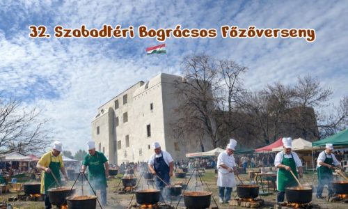 32. Szabadtéri Bográcsos Főzőverseny – jelentkezz!