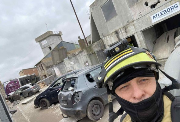 Dániában mentett a kisvárdai tűzoltó