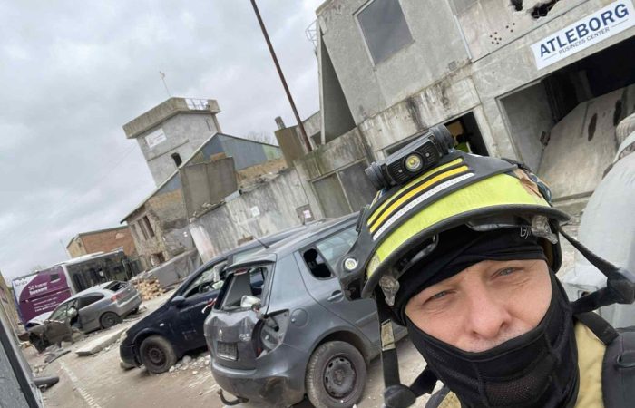 Dániában mentett a kisvárdai tűzoltó