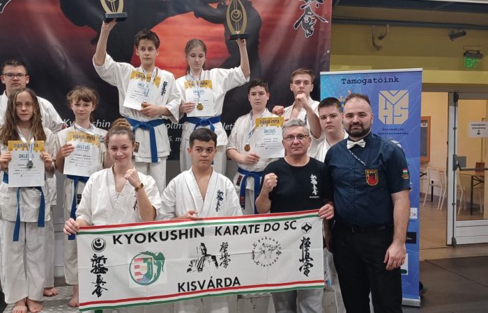 8 érmet szereztek karatékáink Gyöngyösön