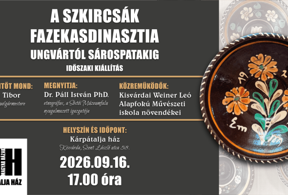 A Szkircsák fazekasdinasztia Ungvártól Sárospatakig