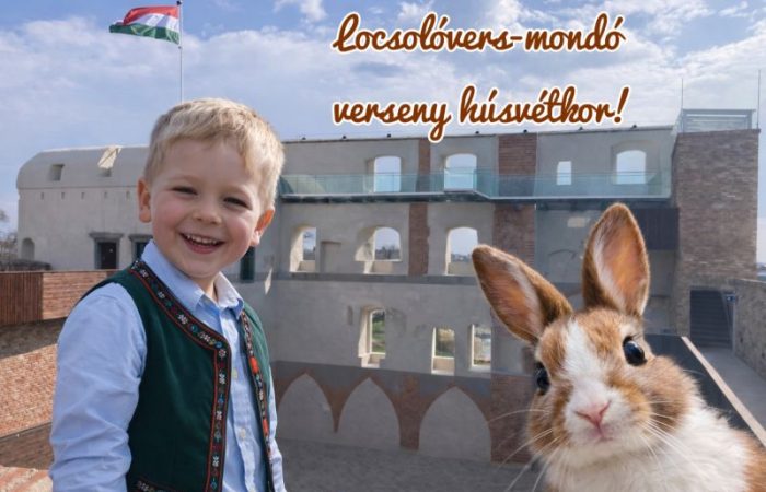 Locsolóvers-mondó verseny a várudvarban!