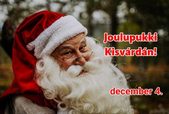 FONTOS KÖZLEMÉNY – Joulupukki kisvárdai látogatásához!